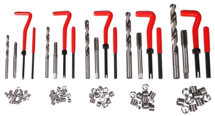 Sada na opravu závitů MECHANIC THREAD SET 131, M5 - M12