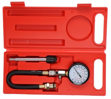 Sada pro testování komprese benzínových motorů MECHANIC ENGINE TESTER 3, 0-20bar, 3ks