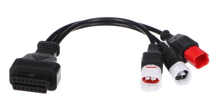 OBD-II redukce 3-pin/4-pin/6-pin pro moto Yamaha a Honda MECHANIC CABLE 23