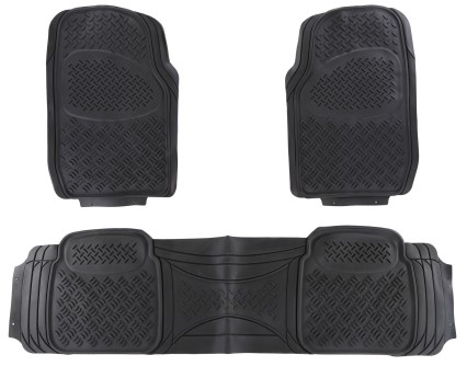 Univerzální gumové autokoberce CAR MAT UNI SET 2, komplet, 3ks