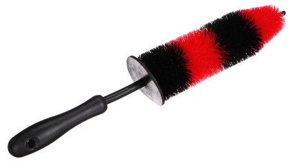 Kartáč na čištění ráfků kol auta CAR DETAILING TIRE BRUSH S, průměr 7 cm