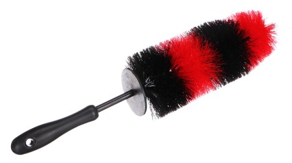 Kartáč na čištění ráfků kol auta CAR DETAILING TIRE BRUSH L, průměr 10 cm