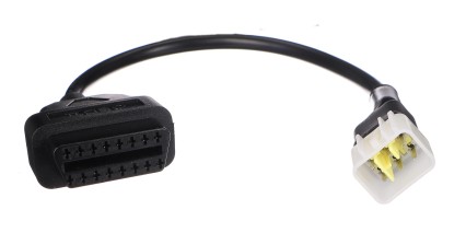 OBD-II redukce 6-pin pro moto Delphi MECHANIC CABLE 12