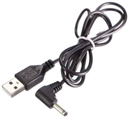 Náhradní napájecí USB kabel DC jack 3,5x1,35mm, pro difuzéry Flower a Ball