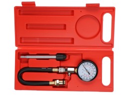 Sada pro testování komprese benzínových motorů MECHANIC ENGINE TESTER 3, 0-20bar, 3ks