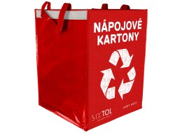 Taška na tříděný odpad SORT EASY CARTON, 30x30x40cm, 36l