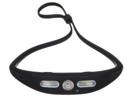 Čelovka s gumovým páskem a senzorem HEADLAMP SENSOR 1, 160 lm, XPG LED, COB, USB