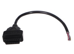 OBD-II prodlužovací kabel samice s 16 piny ukončený 30cm kabely MECHANIC CABLE 27